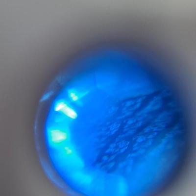 Sri Lanka lab grown blue sapphire 9.07 carats