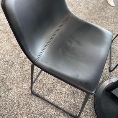 Marble table with 4 chairs
