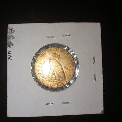 1911 $5.00 gold coin S