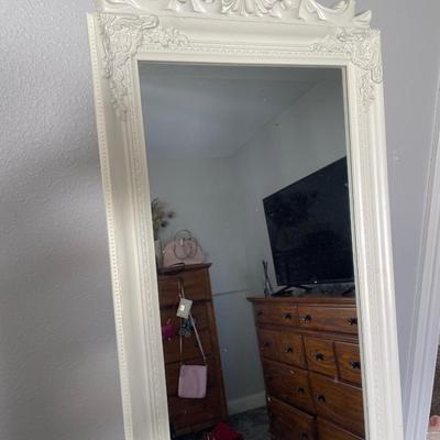 70” tall floor folding mirror