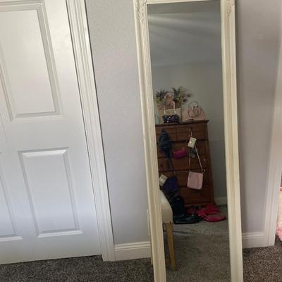70” tall floor folding mirror
