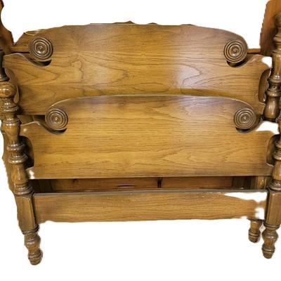 Vintage Headboard and Footboard