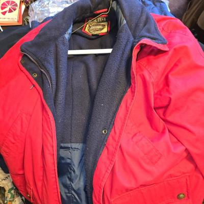 Three mens coats