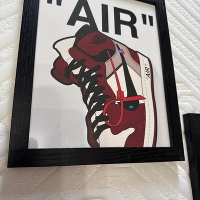 Nike Air wall art