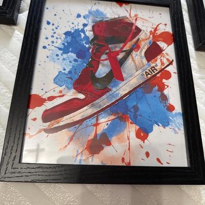 Nike Air wall art