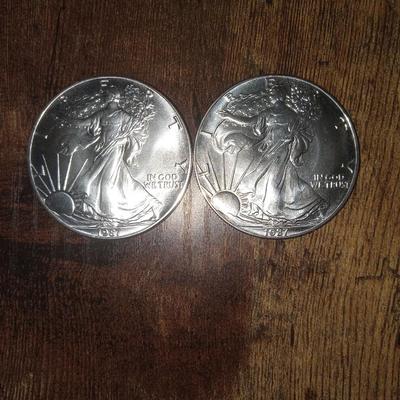 2 1987 American Eagles