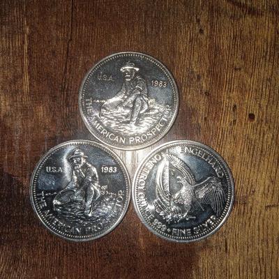 3 Silver Rounds