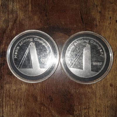 2 Hecla mining silver rounds