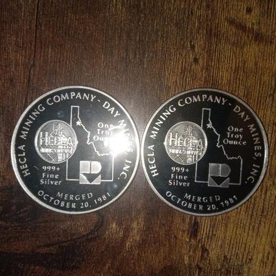 2 Silver Rounds