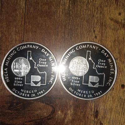 2 Silver Rounds