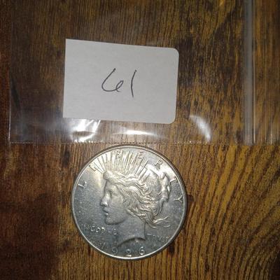 1926 S Peace Dollar