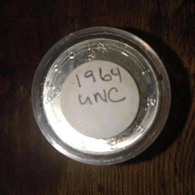 20 1964 uncirculated kennedy half dollars
