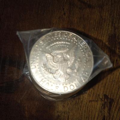 20 silver 1/2 dollars