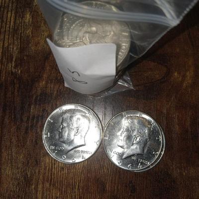 20 kennedy half dollars