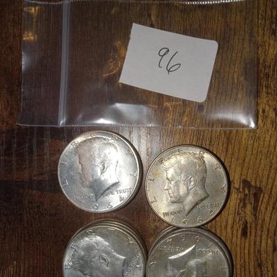 20 kennedy half dollars