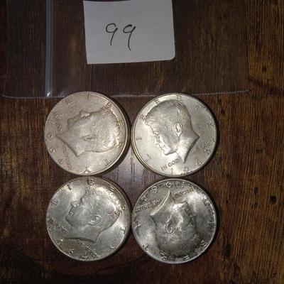 20 silver kennedy half dollars
