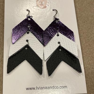 Kate Spade Earrings & leather earrings