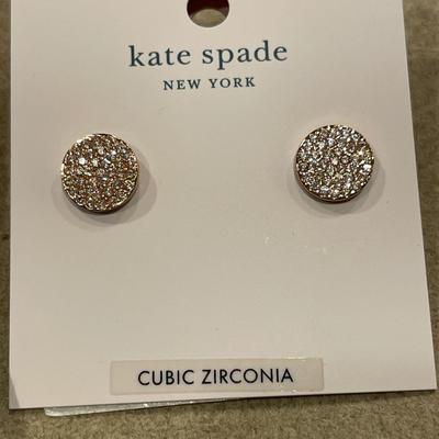 Kate Spade Earrings & leather earrings