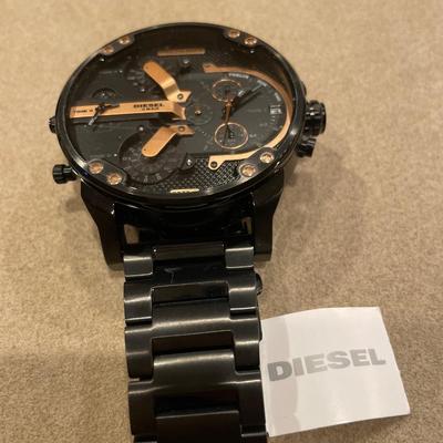 Very large Diesel watch