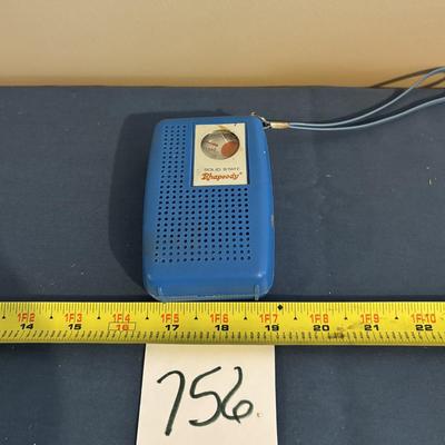 Vintage Rhapsody Transister Radio