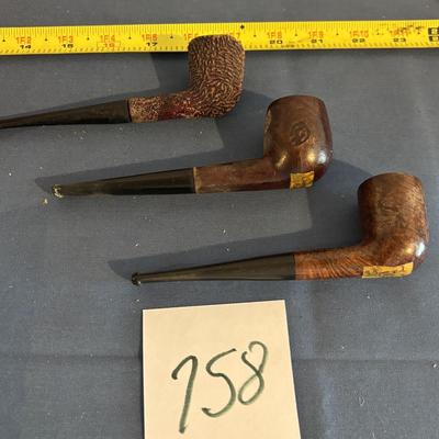 Vintage Smoking Pipe Lot