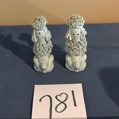 Spaghetti Poodle Salt and Pepper Shakers