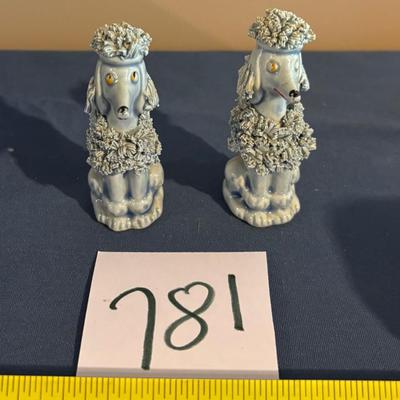 Spaghetti Poodle Salt and Pepper Shakers