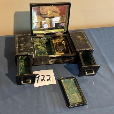 Vintage Jewelry Music Box