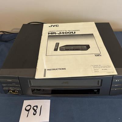 JVC Video Cassette Recorder