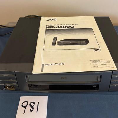 JVC Video Cassette Recorder