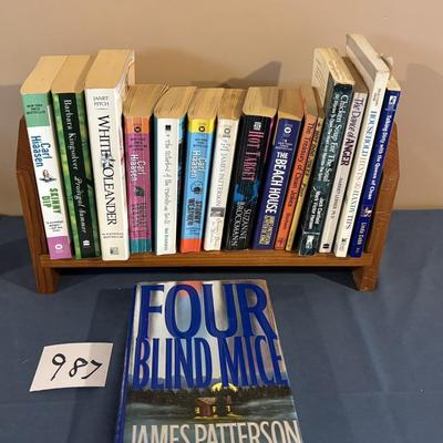 Books and Shelf