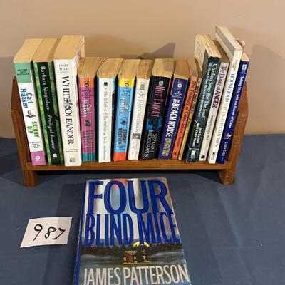 Books and Shelf