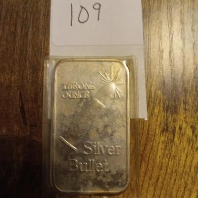 .999 fine silver bar one ounce