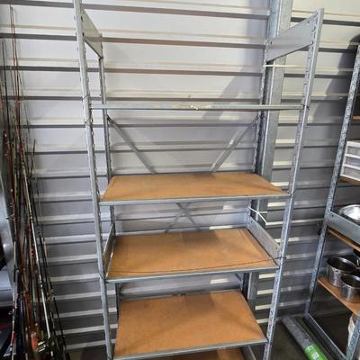 Heavy-Duty Metal Garage Shelving Unit – 5 Adjustable Shelves