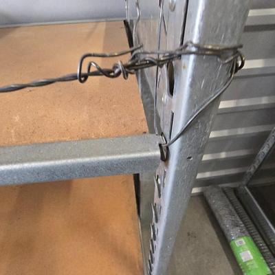 Heavy-Duty Metal Garage Shelving Unit – 5 Adjustable Shelves