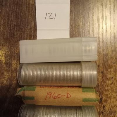4 rolls of silver dimes (200 dimes)