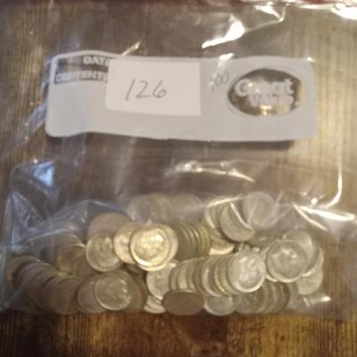 100 silver dimes