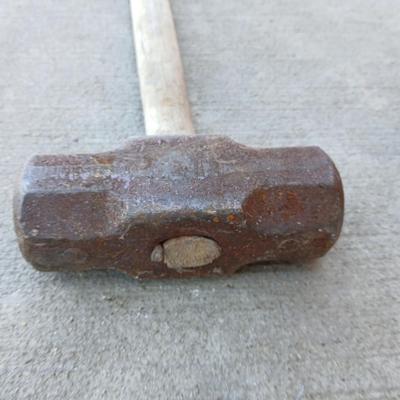 Vintage Tool Lot – 2 Sledgehammers & Hand Saw