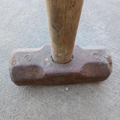 Vintage Tool Lot – 2 Sledgehammers & Hand Saw