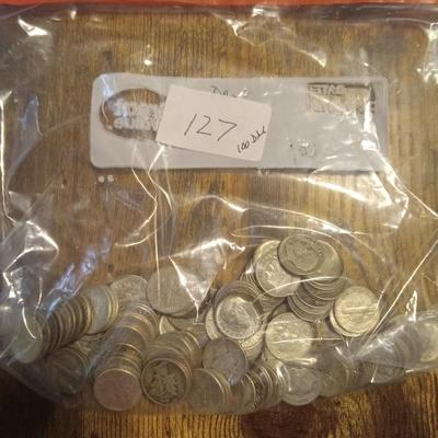 100 dimes