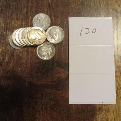 10 silver dimes