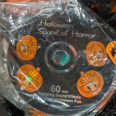 LOT 8B: Large Assortment Of Halloween Home Decor, Beautifully Made Witch Over 3 Ft. Tall, Ceramic Pumpkins, Mickey Mouse & Glass...