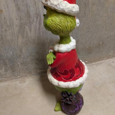 LOT 11B: Enesco Jim Shore, Dr. Suess The Grinch Statue With Folded Arms, 20 Inches High