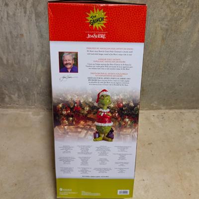 LOT 11B: Enesco Jim Shore, Dr. Suess The Grinch Statue With Folded Arms, 20 Inches High