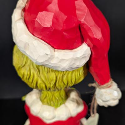 LOT 11B: Enesco Jim Shore, Dr. Suess The Grinch Statue With Folded Arms, 20 Inches High