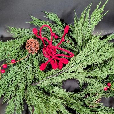 LOT 15B: Christmas Home Decor, Lighted Faux Flocked Tree, Lights Worked When Tested At Time Of Photo, 2 Sets of Nostalgic Inspired Bubble...