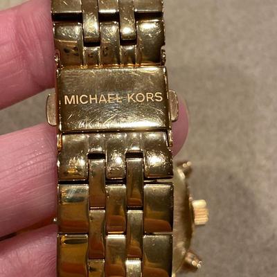 Michael Kors women’s gold tone watch
