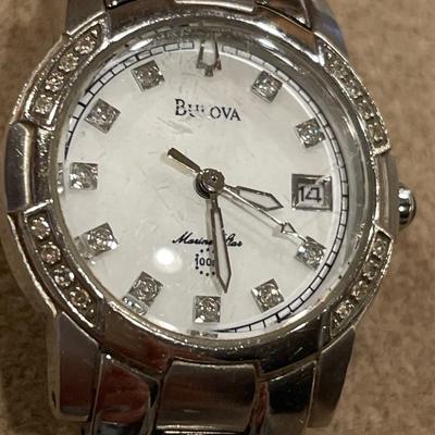 Ladies Bulova Marine Star Watch