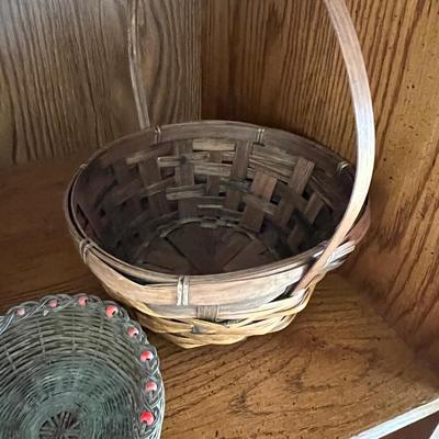 Basket Lot - Nesting, Metal, Decorative