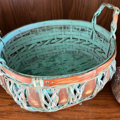 Basket Lot - Nesting, Metal, Decorative